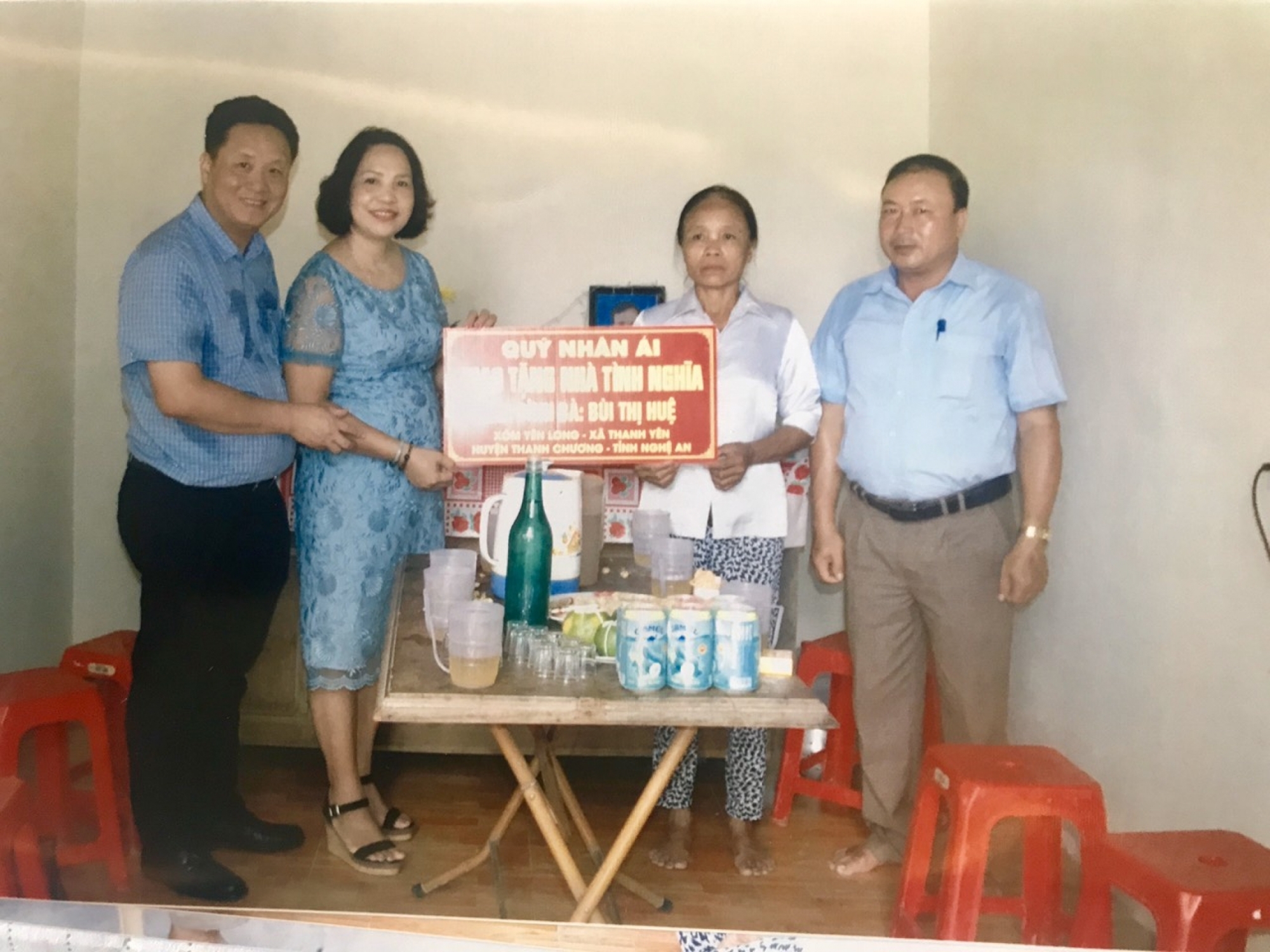 TRAO TẶNG 2 NHÀ TÌNH NGHĨA TẠI XÃ THANH YÊN, HUYỆN THANH CHƯƠNG, TỈNH NGHỆ AN